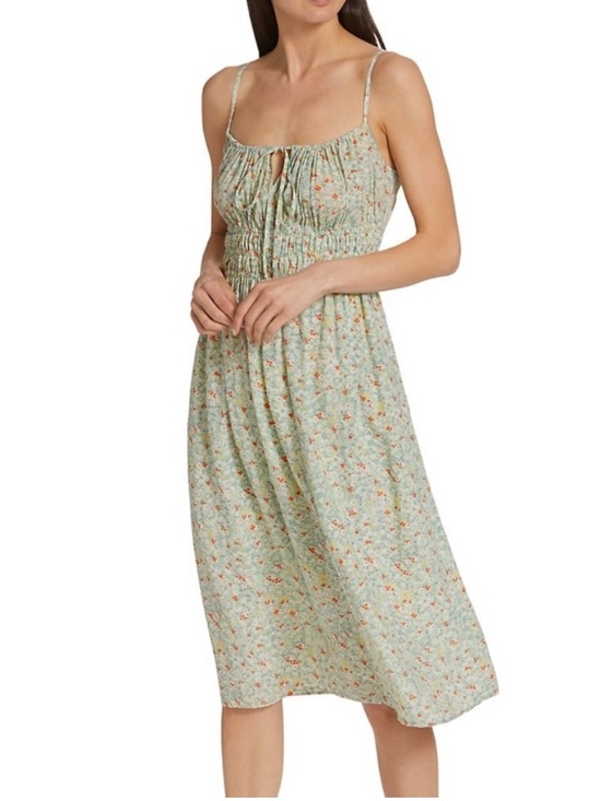 Rails Dresses & Skirts - Rails Octavia Light Green Floral Midi Sundress